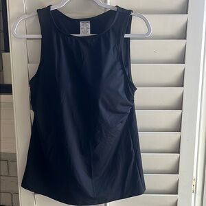 Land’s End High Neck Swim Tank Top NWOT